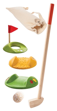 Plantoys - Minigolf - enkelt sæt